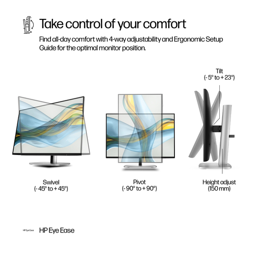 Refurbished HP S5 Pro 524pn 24" Monitor - additional view 10