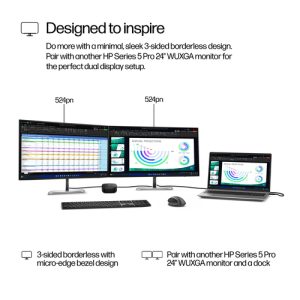 Refurbished HP S5 Pro 524pn 24" Monitor - additional view 12