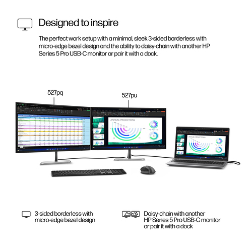 Refurbished HP S5 Pro 527pq 27" Monitor - additional view 19