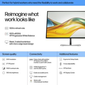 Refurbished HP S5 Pro 527pq 27" Monitor - additional view 21