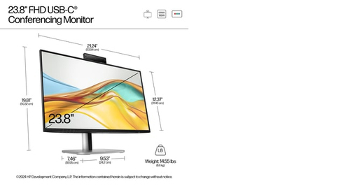 Refurbished HP S5 Pro 524pm 24" Monitor - additional view 10