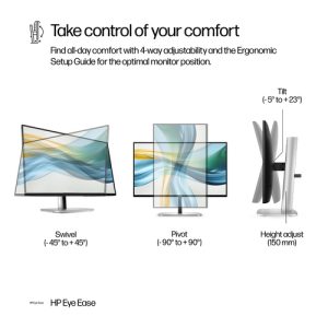 Refurbished HP S5 Pro 524pu 23.8" Monitor - additional view 5