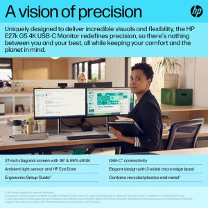 Refurbished HP E27k G5 27" Monitor - additional view 57