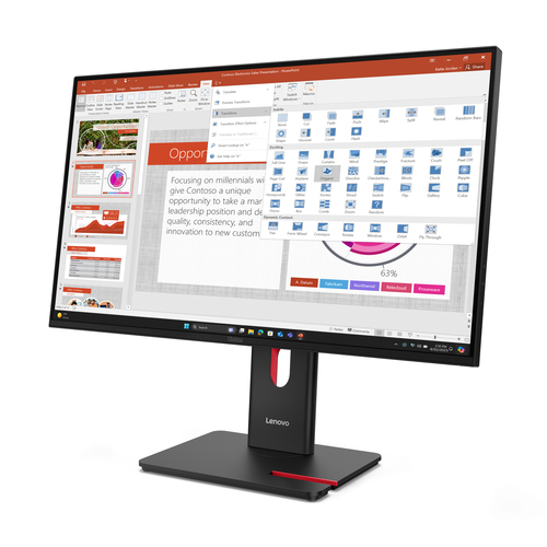 527872.jpg Refurbished LENOVO Thinkpad ThinkVision T27-40 27" Monitor - additional view 6