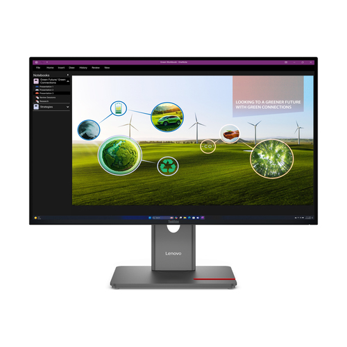 Refurbished LENOVO Thinkpad ThinkVision P27Q-40 27''QHD IPS 120Hz Black (2560x1440) Monitor