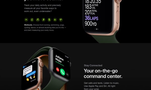 Apple Watch Series 6 40mm GPS + Cellular Aluminum case