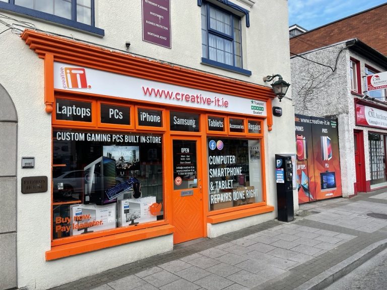 Creative IT shop on Castle Street, Mullingar