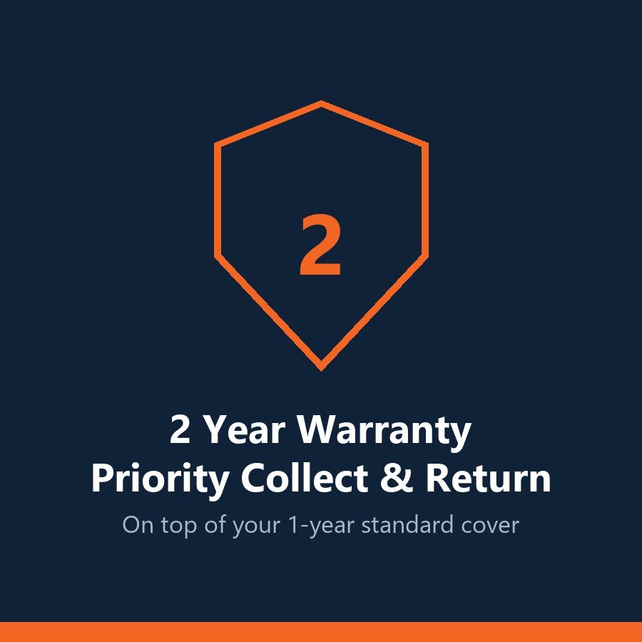 2 Year Priority Collect & Return Warranty