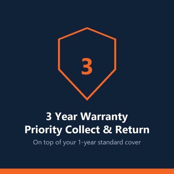 3 Year Priority Collect & Return Warranty